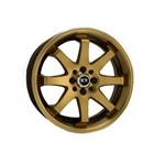 Roda K59 Aro 17x7 4x100 Dourada KR