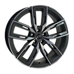 Roda R73 Aro 15x6 4x98 Grafite Fosco Diamantada KR