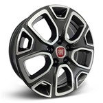 Ficha técnica e caractérísticas do produto Roda KR R76 Fiat Toro Aro 16 5x110