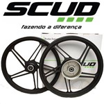 Roda Liga Leve SCUD Titan 125/Fan 00/08 ESD/Freio a Disco