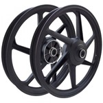 Roda Liga Leve Scud Ybr/factor 125 Freio Lona 6p P.fosco