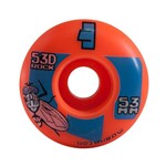 Ficha técnica e caractérísticas do produto Roda Moska Rock 53mm 53d Laranja