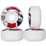 Ficha técnica e caractérísticas do produto Roda Moska Skate 53mm 53d Rock Branca Street Original