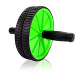 Roda para Exercícios Abdominal Lombar Fitness Academia - Abwheel COR VERDE - Mbfit