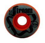 Ficha técnica e caractérísticas do produto Roda para Skate Stream 51mm Laranja
