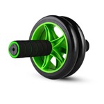 Roda Poker Abdominal Wheel Balance- Preto+Verde