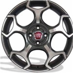 Roda Punto Abarth ZK690 Zunky Aro 17x7 4x98 Et 45 Jogo