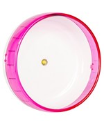 Roda Rodinha para Hamster Chines Russo Topolino Diâmetro 18 Cm S/ Suporte Cor Rosa - Jel Plast