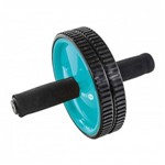 Roda Exercícios Abdominal Belfit Bel Sports - Azul/Preto