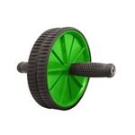 Ficha técnica e caractérísticas do produto Roda Rolo Exercicios Abdominal Lombar Exercise Wheel + Apoio - Verde