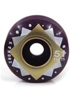 Roda Snoway PU Geom 51mm Roxo