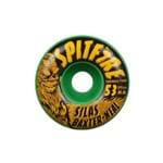 Ficha técnica e caractérísticas do produto Roda Spitfire F4 Radials Silas Skunk Green 53Mm 99Du