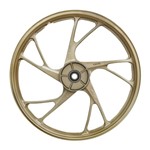 Roda Titan 150 Fan 150 04/13 Esd Mod 160 Ex Dourada Freio Disco Par - Scud