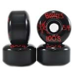 Rodas Bones 100's 54Mm Black/red