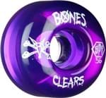 Rodas Bones Clear Purple 56Mm 4Pk P2