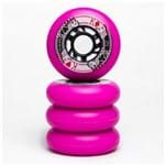 Ficha técnica e caractérísticas do produto Rodas FR Street Kings 85A - 4und (Rosa) 76mm