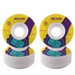 Rodas Kronik Skateboards Piolho Weed 53mm Branca