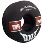 Ficha técnica e caractérísticas do produto Rodas OWL Sports Stripe 54Mm (98A)