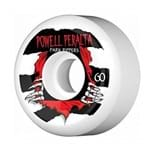 Rodas Powell Peralta Park Rippers 60mm PF Branca