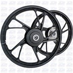 Ficha técnica e caractérísticas do produto Rodas Scud Fan 150 Ks Mod160ex com 2 Pneus Pirelli S/câmara