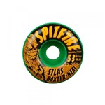 Ficha técnica e caractérísticas do produto Rodas Spitfire F4 Radials Silas Skunk Green 53mm 99Du Street