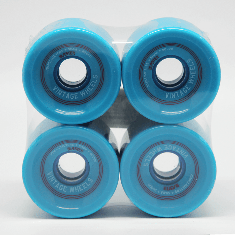 Rodas Vintage Wheels Long Blaster 70mm Azul Un