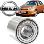 Ficha técnica e caractérísticas do produto Rolamento De Roda Traseira Nissan March E Versa