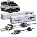 Ficha técnica e caractérísticas do produto Semi Eixo Fiat Ducato 2006 a 2018 Vetor VT9545 VT9546 Lado Direito Passageiro