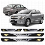 Ficha técnica e caractérísticas do produto Soleira Resinada Personalizada para Chevrolet Cobalt