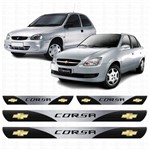 Ficha técnica e caractérísticas do produto Soleira Resinada Personalizada para Chevrolet Corsa