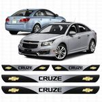 Ficha técnica e caractérísticas do produto Soleira Resinada Personalizada Para Chevrolet Cruze