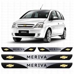 Ficha técnica e caractérísticas do produto Soleira Resinada Personalizada para Chevrolet Meriva