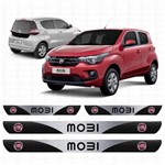 Ficha técnica e caractérísticas do produto Soleira Resinada Personalizada Para Fiat Mobi