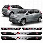 Ficha técnica e caractérísticas do produto Soleira Resinada Personalizada para Fiat Palio
