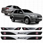 Soleira Resinada Personalizada para Fiat Siena