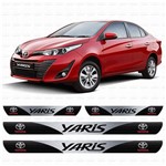 Ficha técnica e caractérísticas do produto Soleira Resinada Personalizada para Toyota Yaris 2018