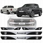 Ficha técnica e caractérísticas do produto Soleira Resinada Personalizada Para Volkswagen Amarok