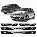 Ficha técnica e caractérísticas do produto Soleira Resinada Personalizada Para Volkswagen Voyage