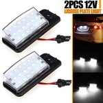 Ficha técnica e caractérísticas do produto 2X 18LED SMD Placa Traseira Do Carro Universal Número Da Placa Luz Xenon Tail Lâmpada 12 V Para Nissan Murano / Altima / X-Trail 32 2014