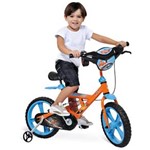 Ficha técnica e caractérísticas do produto XBike Aro 14 Bandeirante Planes 2294 Laranja/Azul