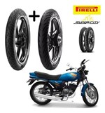 Ficha técnica e caractérísticas do produto Yamaha Rd 135 Pneu Dianteiro Traseiro Pirelli